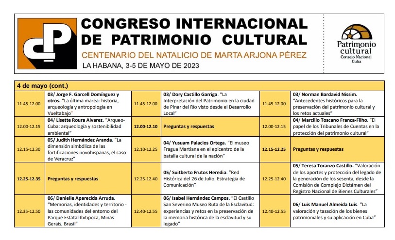Congreso Internac Patrimonio 4mayo 1