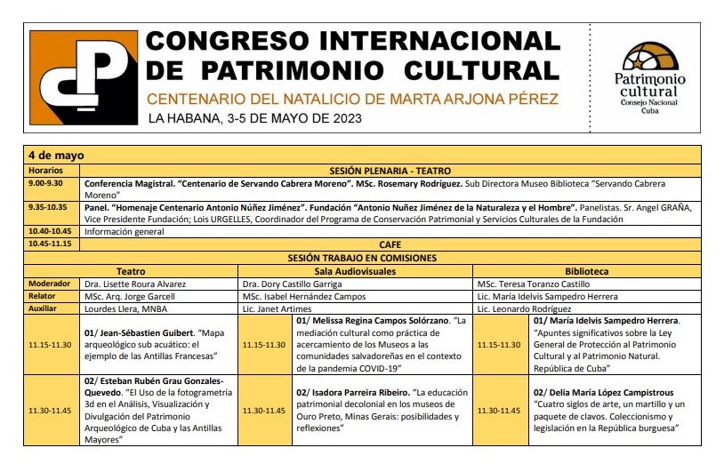 Congreso Internac Patrimonio 4mayo